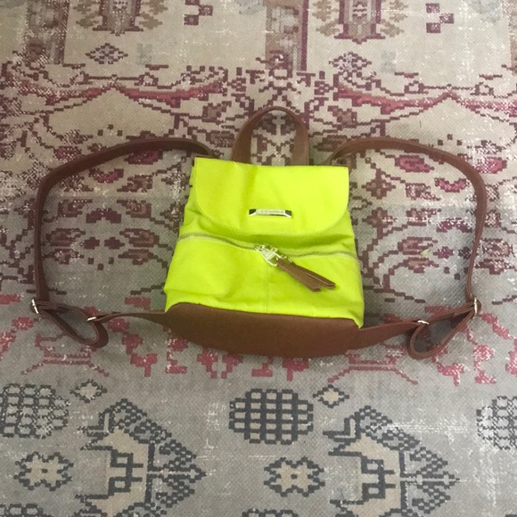 steve madden neon backpack